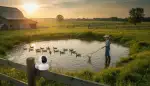 Saubere Wasserstellen: Hygiene für Enten & Gänse