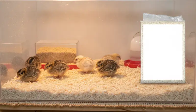 Optimale Einstreu für Wachtelküken