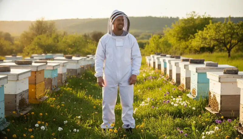 Sicher im Bienenstock: Der perfekte Imkeranzug