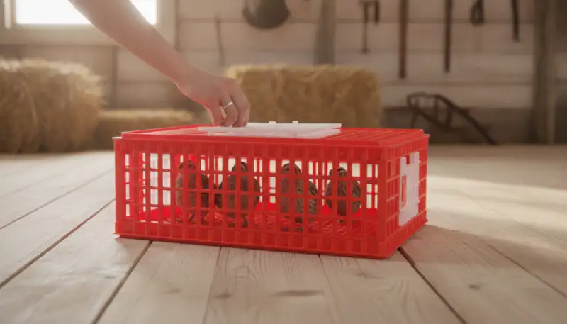 Sicherer Transport: Die Wachtelbox