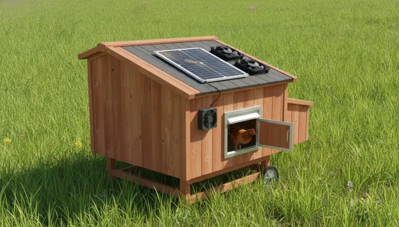 Solar für Mobile Hühnerställe